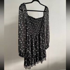 Aritzia Wilfred Laken Mini Dress